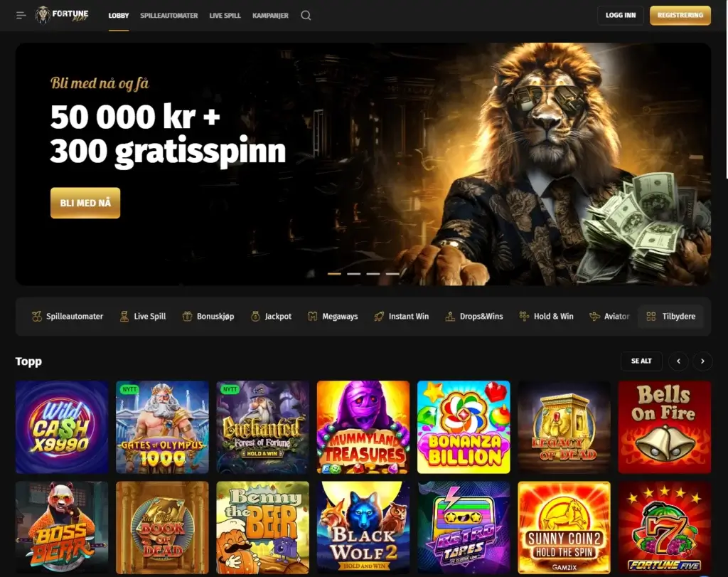 Read More About The Article Nettcasinoer Med Lavest Omsetningskrav – Topplisten For 2023
