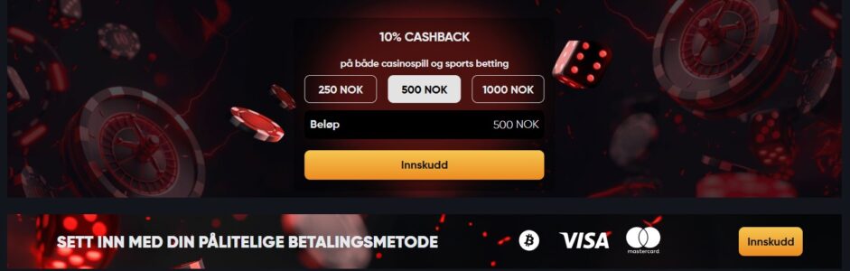Casino med umiddelbar uttak 2024 – Få gevinstene dine på minutter