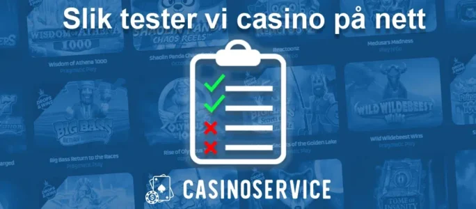 Slik spiller proffene på norske casinoer