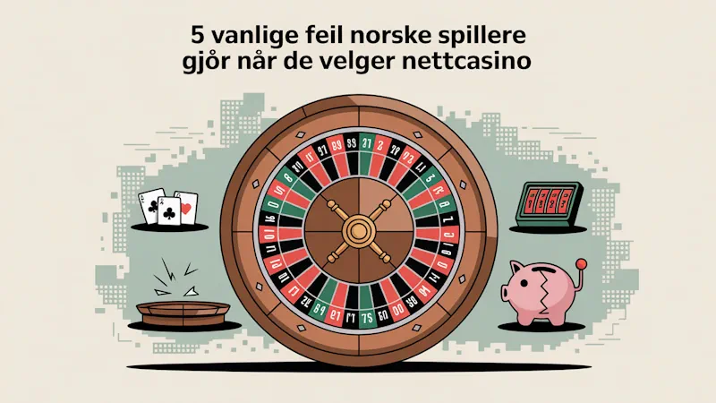 Read More About The Article Unngå Feller Mange Gjør I Nettcasino