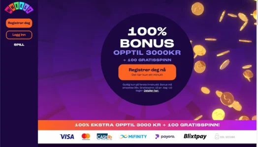Disse norske casinoene gir dobbelt utbetaling