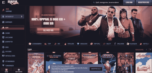 Beste Nettcasino for Nordmenn Vår oppdaterte oversikt