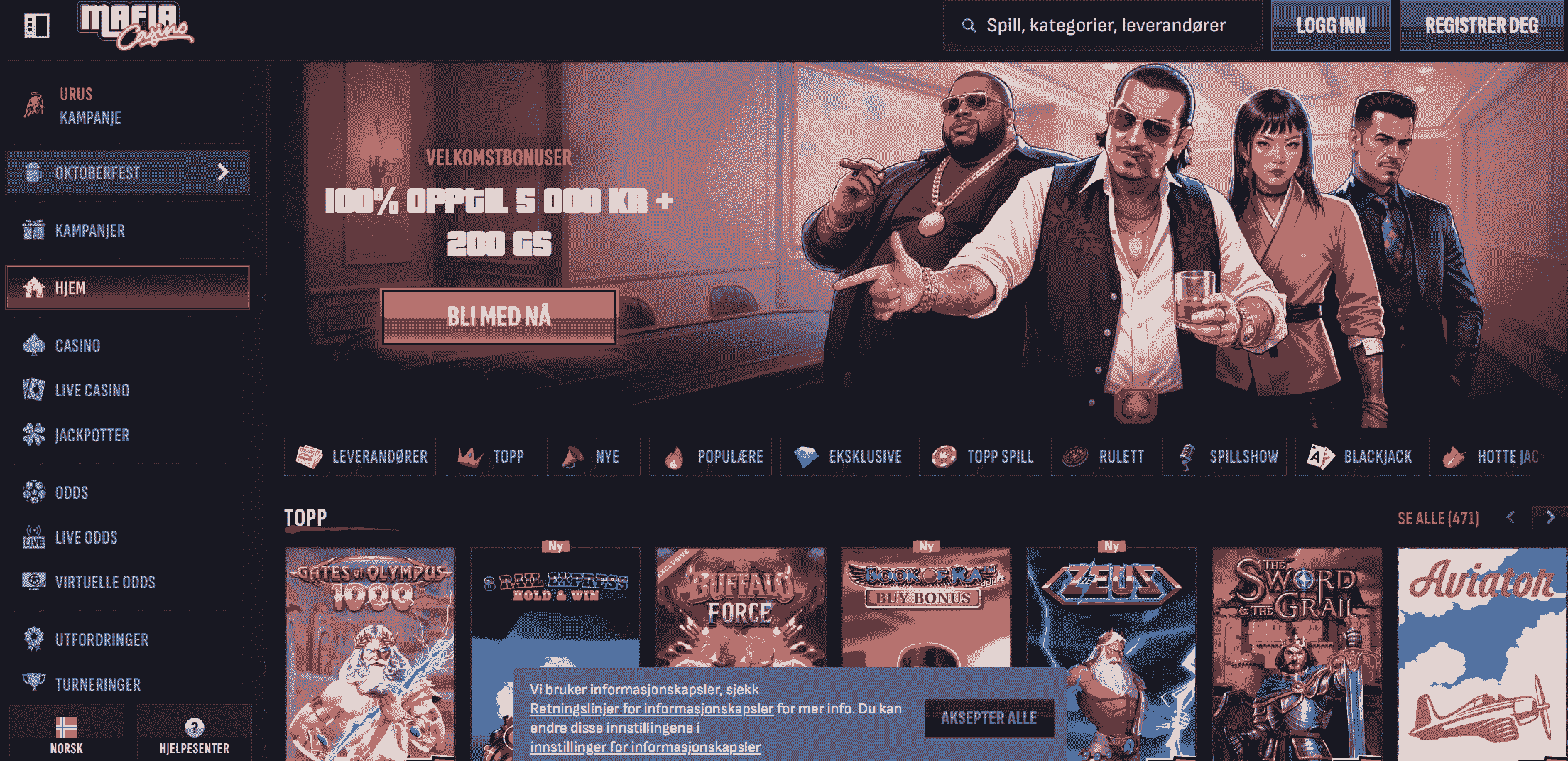 Read More About The Article Beste Nettcasino For Nordmenn Vår Oppdaterte Oversikt