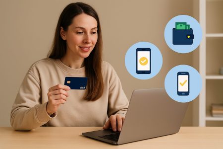 Betalingsmetoder casino – Visa, e-lommebok, mobil