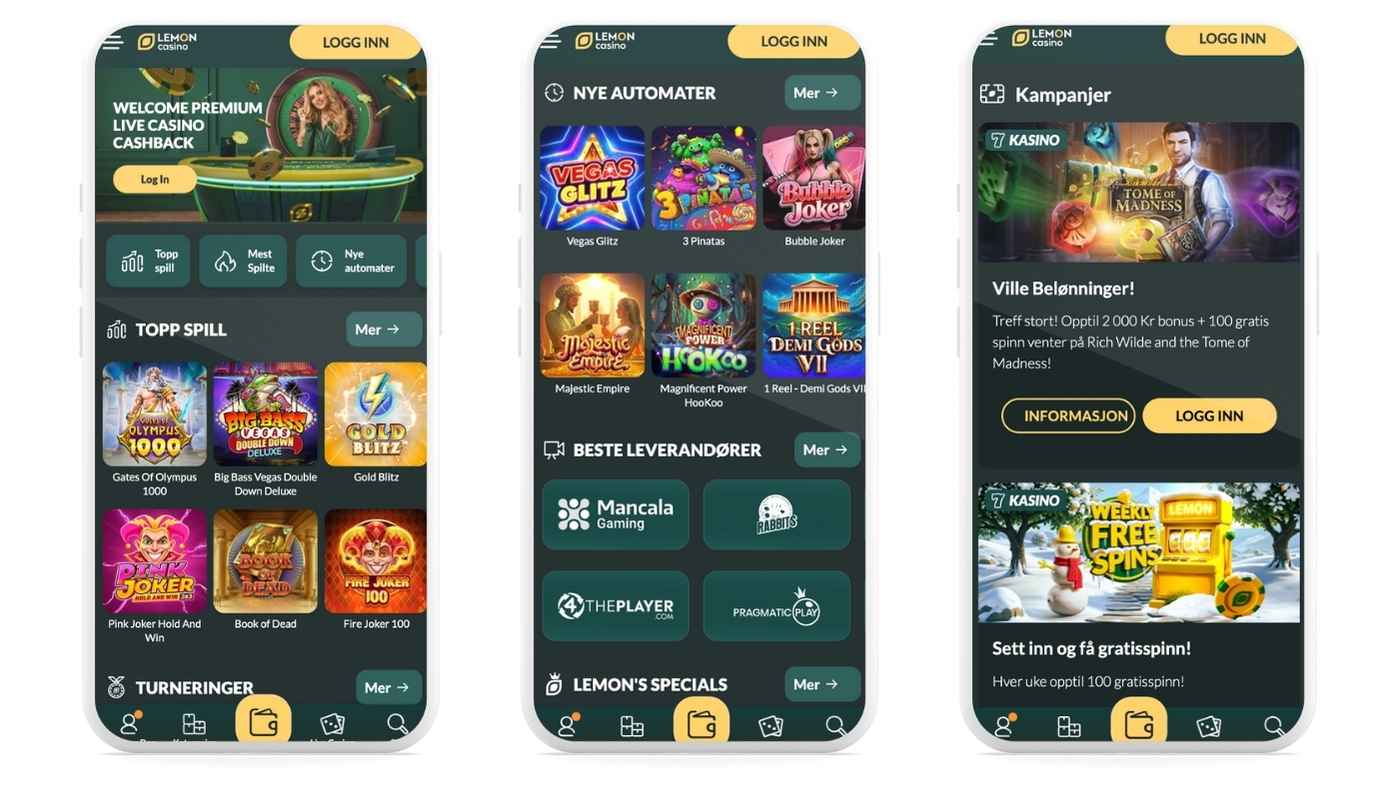 Nye Casino 2026 -Velkommen Til Nyecasinokongen.com