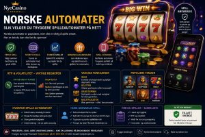 Norske Automater Er Et Populært Søk Blant Spillere Som Vil Finne Spilleautomater På Nett Som Passer Norske Spillere.